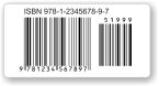ISBN/EAN Barcode Labels and Stickers