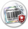 Metalized Silver Polyester Barcode Labels with High Tack Adhesive